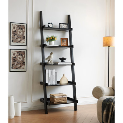 5-Shelf Bookcase In - Modern Display Option 5 Shelf Storage