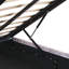 Grand lit de rangement tapissier Hartfried