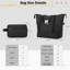 Ensemble de 2 valises légères avec valises extensibles, roulettes et verrou TSA pour un voyage facile-130173486-130173488