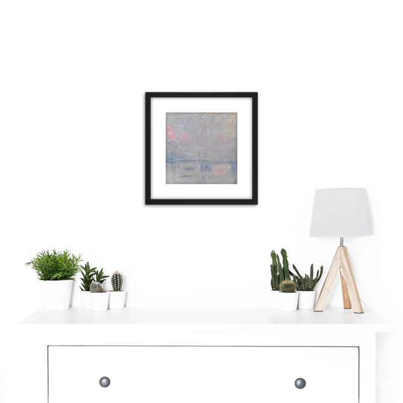 Charing Cross Bridge Crossed by Claude Monet - Single Picture Frame Painting