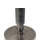 Higsby 30" Round Aluminum Bistro Table, Nickel