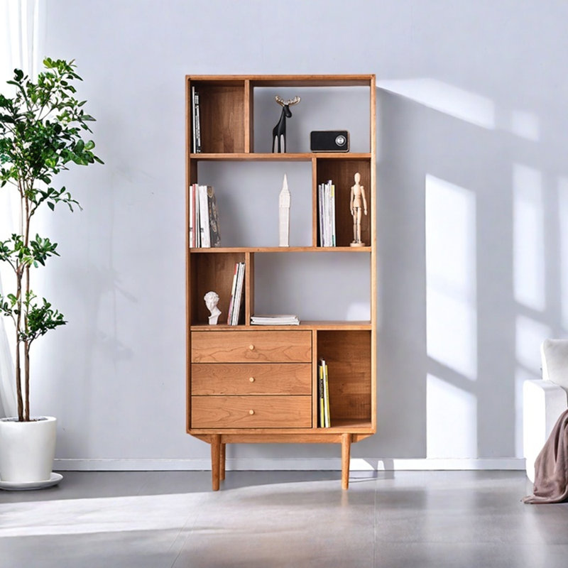 Nordic style practical bookcase