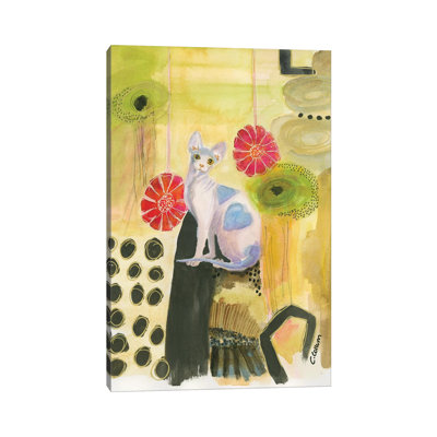 Love Me To The Moon by Connie Collum - Painting on Canvas