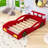 Twin Car-Shaped Platform Bed With Slats-1810534627
