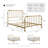 Wren Metal Spindle Panel Bed-520076405-520076401