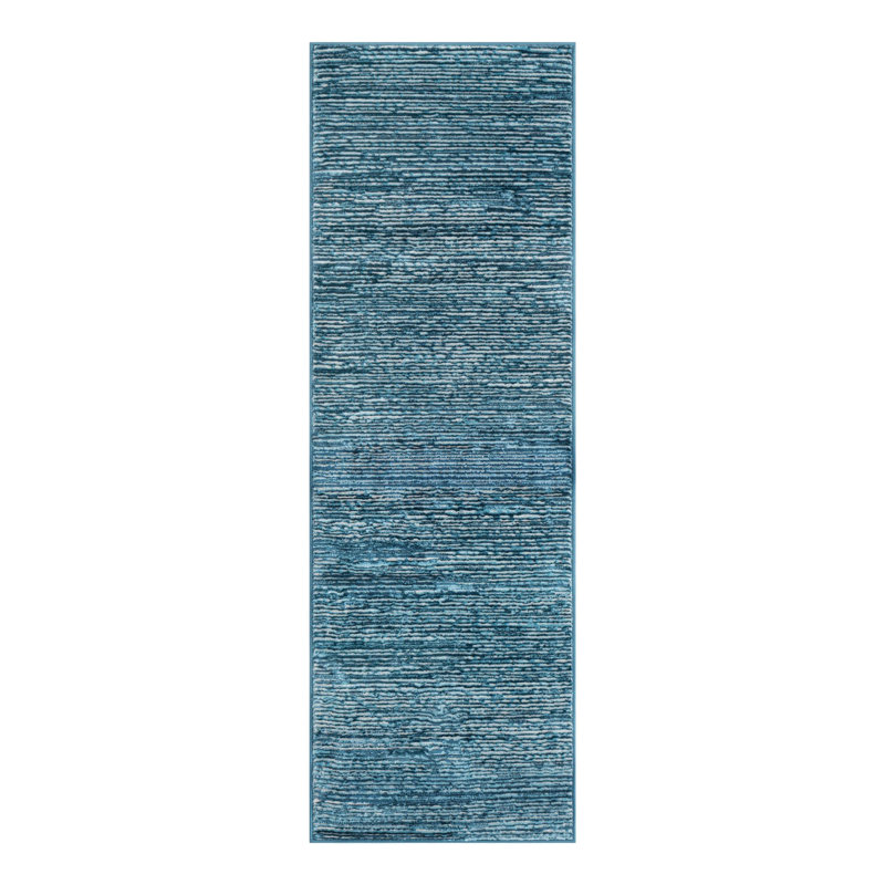 Striped Indoor / Outdoor Rug, Runner 2' x 6'1"