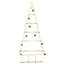 Metal Christmas Tree with Stand Gold Powder-coated steel-1712149305