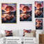 «Tranquil Lake - Lakehouse», reproduction sur toile-694072975-694072960