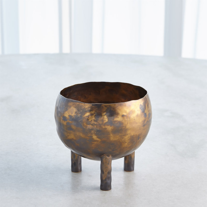 Alchemy Container-Burnt Brass-Short