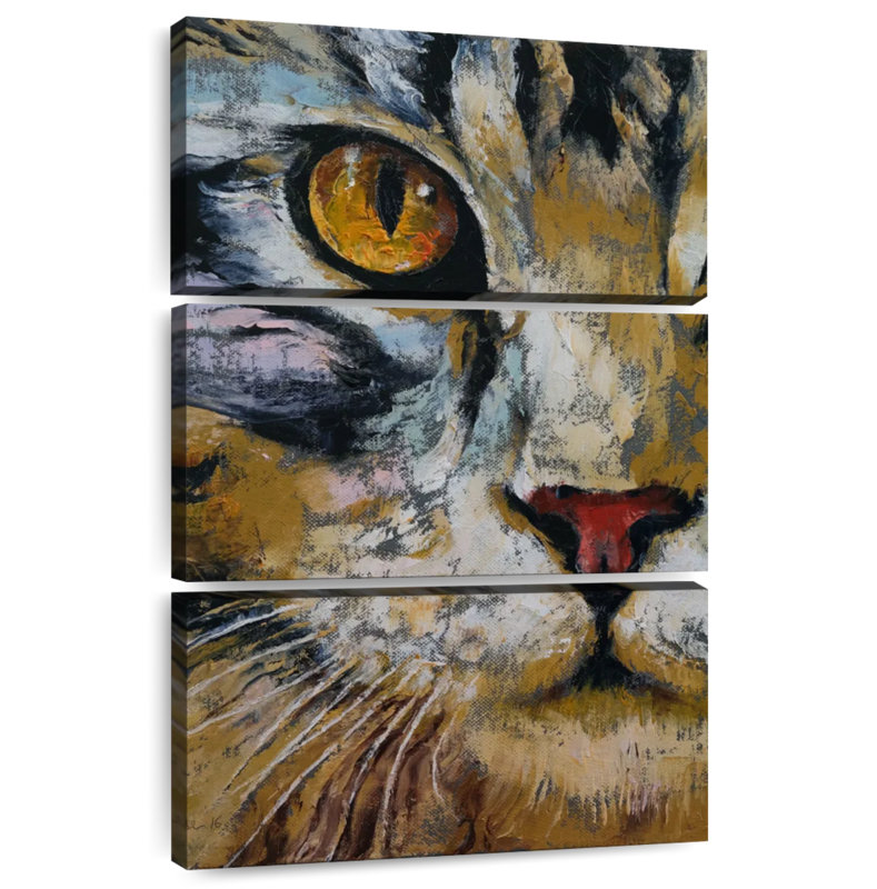 Maine Coon Cat, 32" H x 20" W