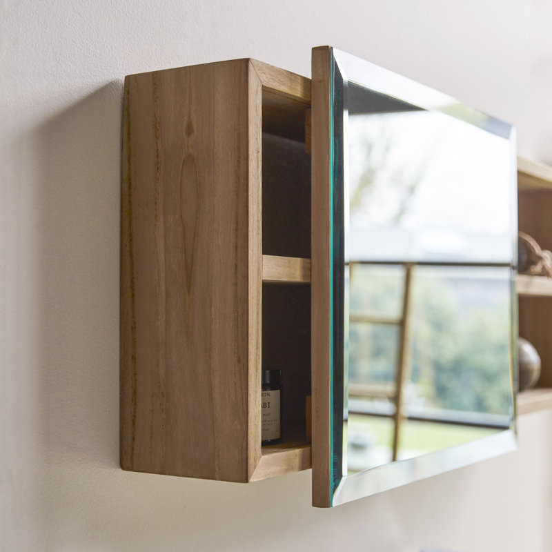 Typo Solid Teak Bathroom Cabinet