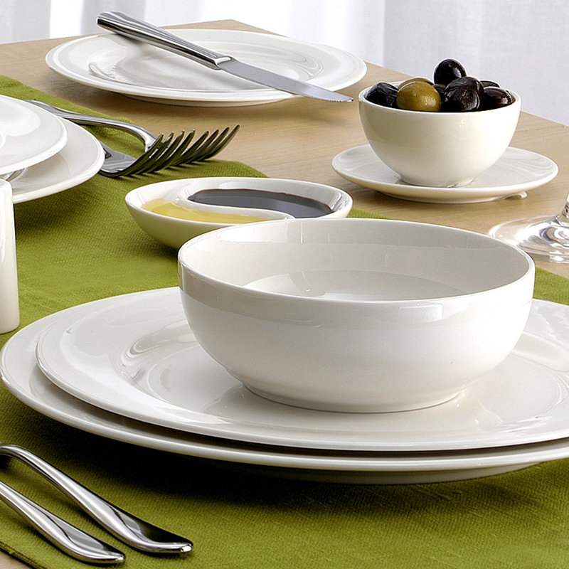 Bone China Dinnerware Set 12 Piece - Service for 4