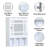 One Door Bathroom Cabinet Bathroom Cabinet-1104585219