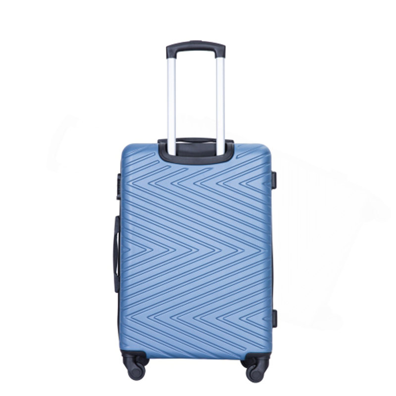 valise à bagages 4 pièces en ABS léger avec roues rotatives, 24 pouces et 28 pouces avec verrou TSA, (16/20/24/28)