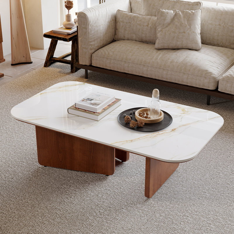 Table basse Stond, Blanc