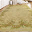 Wool Floral Area Rug in Gold-74939267