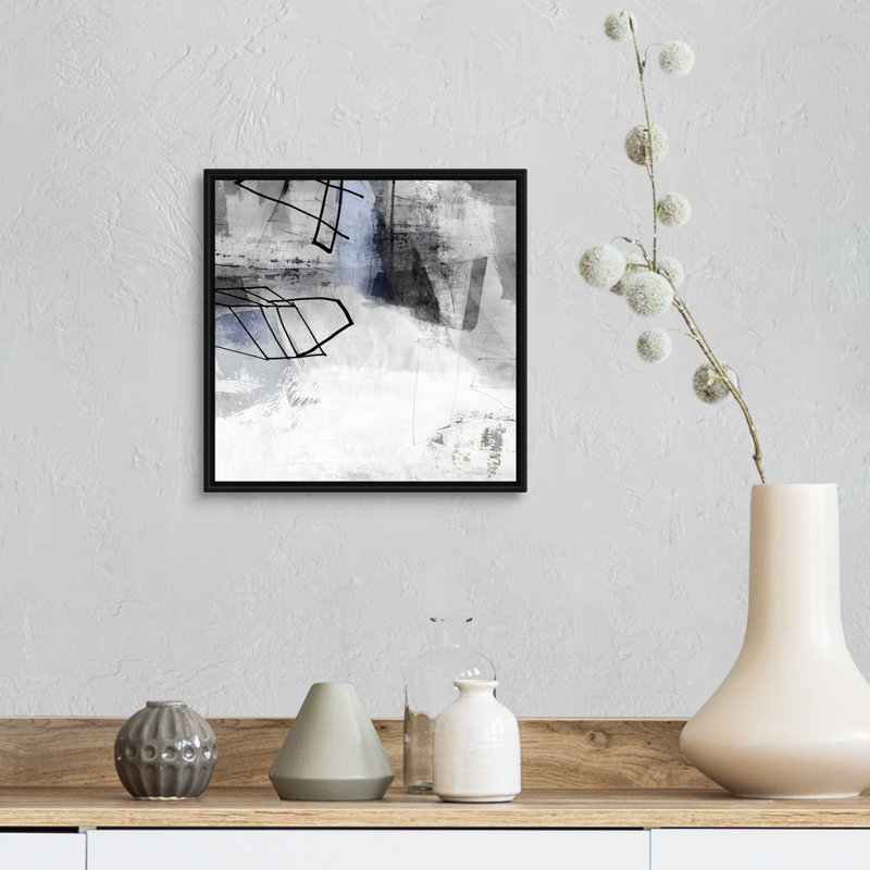Reproduction d’art sur toile « Oh Wonder II » par PI studio, H 14 po x l 14 po x P 1,75 po, Cadre noir