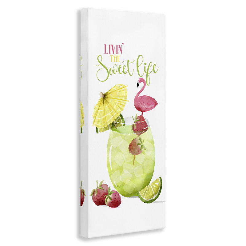  «Sweet Life Summer Drink» par Deane Beesley, H 48 po x l 20 po