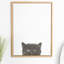«Black Kitten 2» par Simon Te, reproduction d'art sur toile encadrée-1342923237
