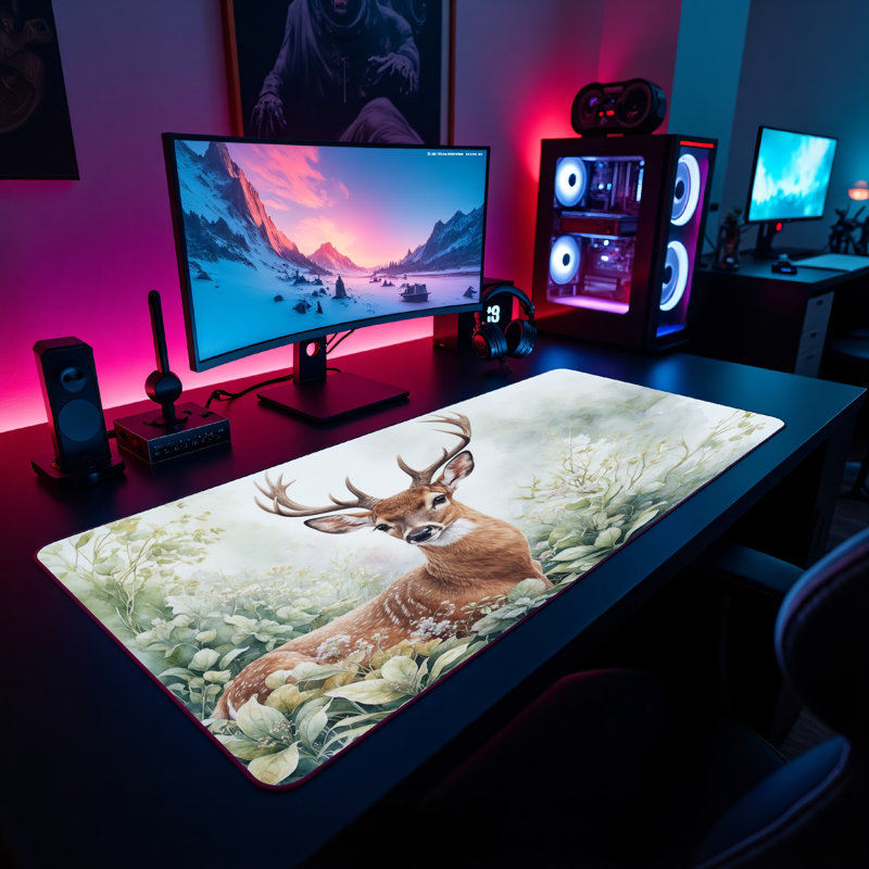Polyester Desk Pad, 23.6x13.8