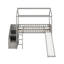 Lit mezzanine simple avec glissade-563402336