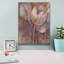«Moonlit Tulips 1» par Albena Hristova, art mural sur toile