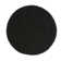 Solid Colour Shag Area Rug Black