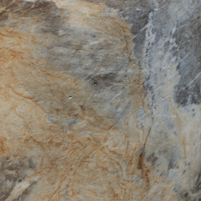 Cedar Side Table, Marbled Cream, Marbled Grey