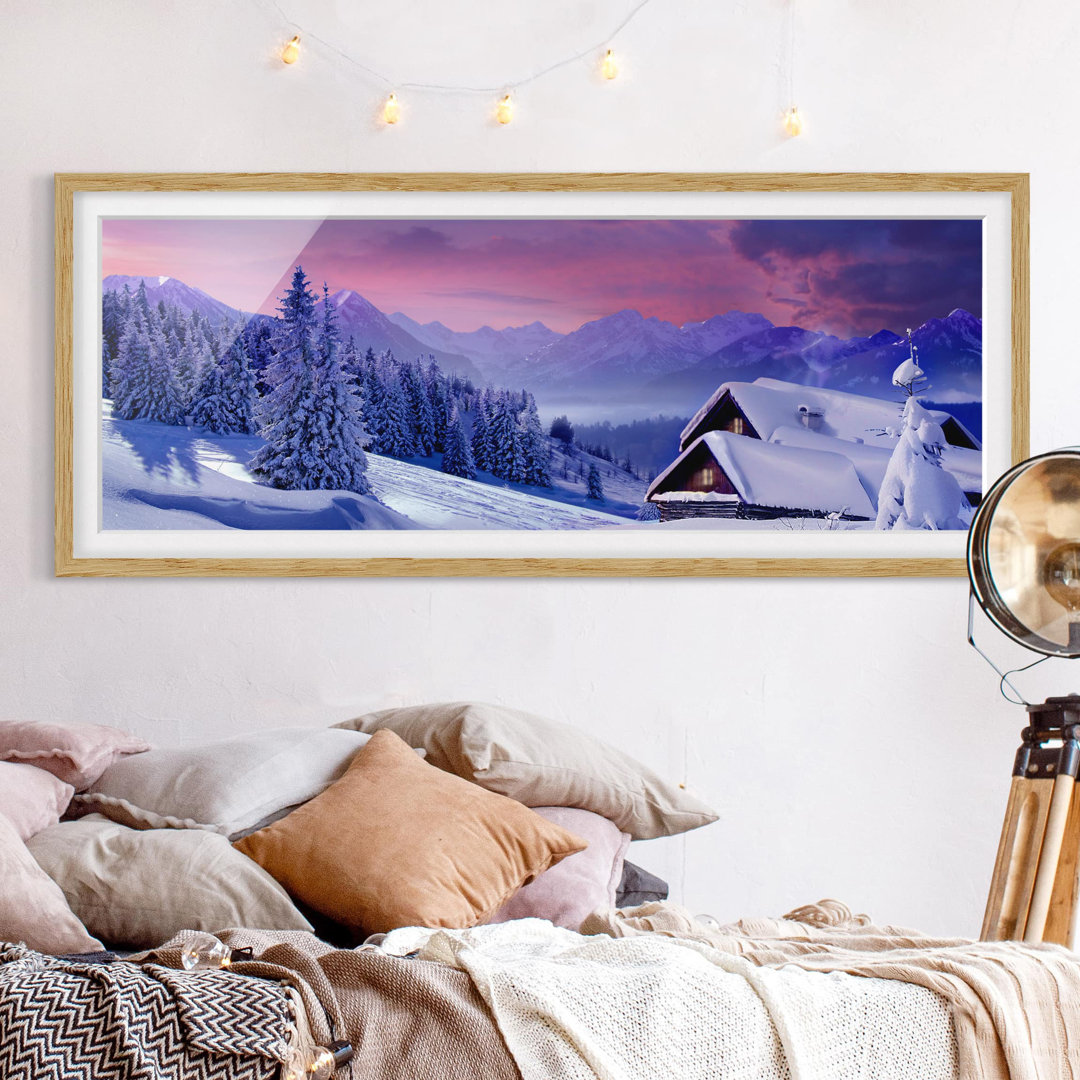 Gerahmtes Poster Christmas Dreamscape