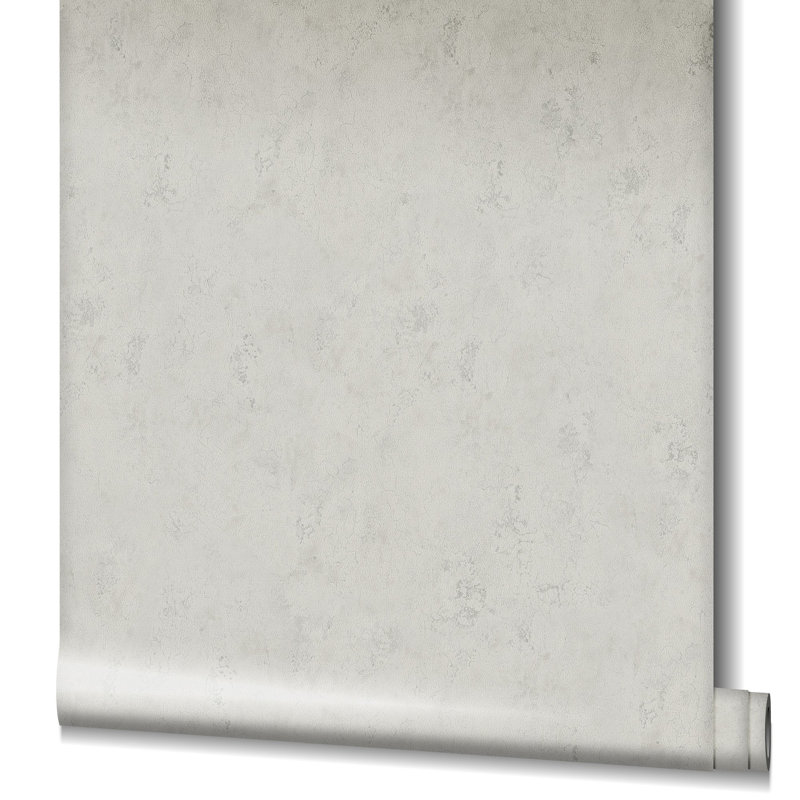 Air Collection Arid Concrete Textured Wallpaper Roll, Beige