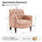 Annja 32" W Tufted Genuine Leather Armchair-121845631