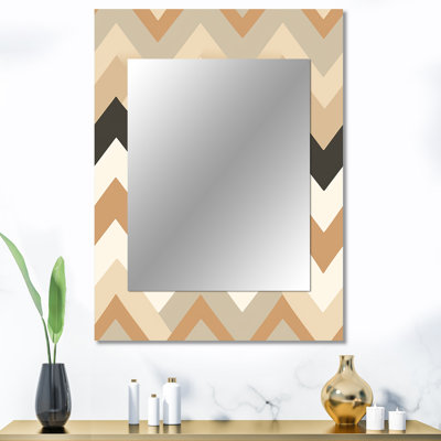 Chevron neutre et blanc Garren