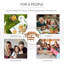 6 - Person Patio Dining Set Table,