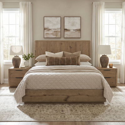 Premier Lune 3-Piece Wood Panel Bedroom Set