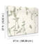 Papier peint silhouette Ginkgo-2073376184