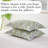 Southshore Fine Linens Pure Melody Reversible Comforter Set in Pure Melody Green, Double-Brushed Microfiber Paisley Bedding with Down-Alternative Fill, 1 Comforter and 1 Pillow Sham, Twin / Twin XL-979489199-979489187