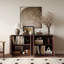 Buffet avec portes en bois massif