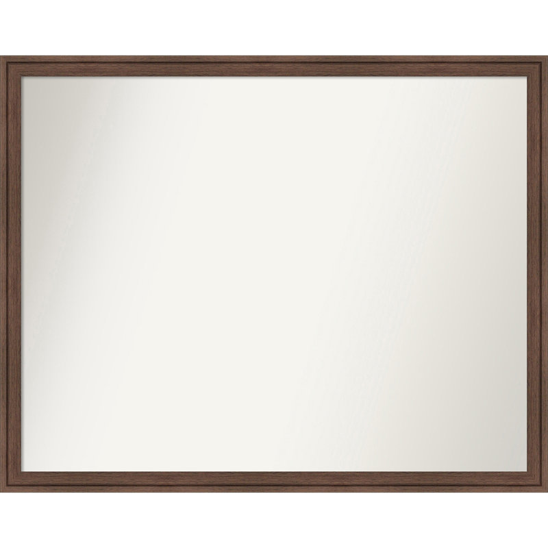 Miroir mural Florence, Rectangle, 23,75 po x 29,75 po, gris