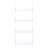 Clear Acrylic Ladder Bookcase