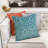 Damask Velvet Throw Pillow-1078007938