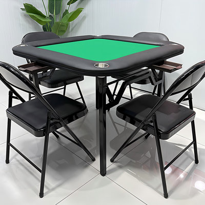 39.76"Portable Foldable Dedicated Poker Table
