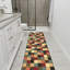 Multicolore tapis de couloir intérieur antidérapant Homeline-1898562947