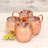 Laskowski 21oz. Copper Stemless Wine Glass Set
