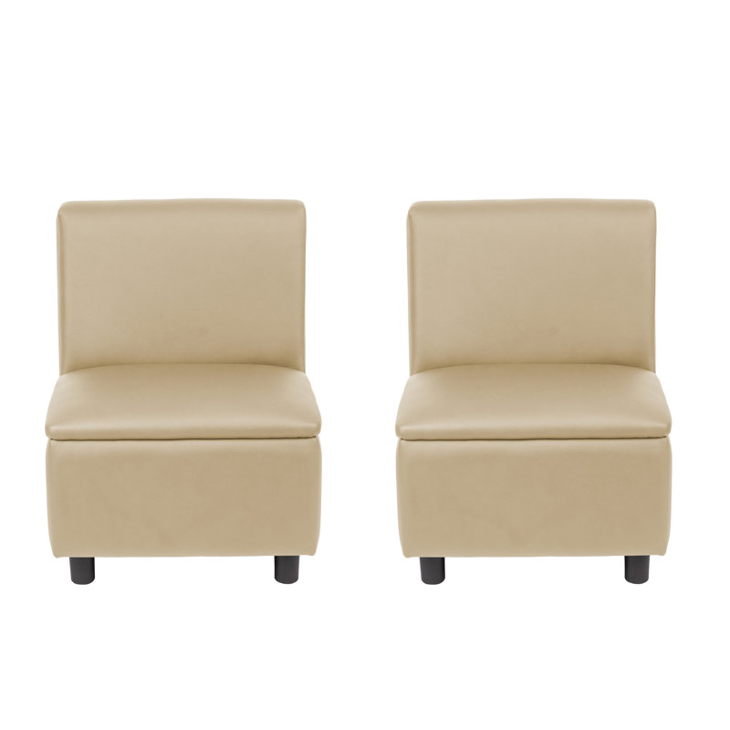 Kid Comfort Collective Modular Chairs, 2-Pack - Sand, Sand