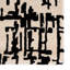 Tapis abstrait touffeté à la main crème-1399923736