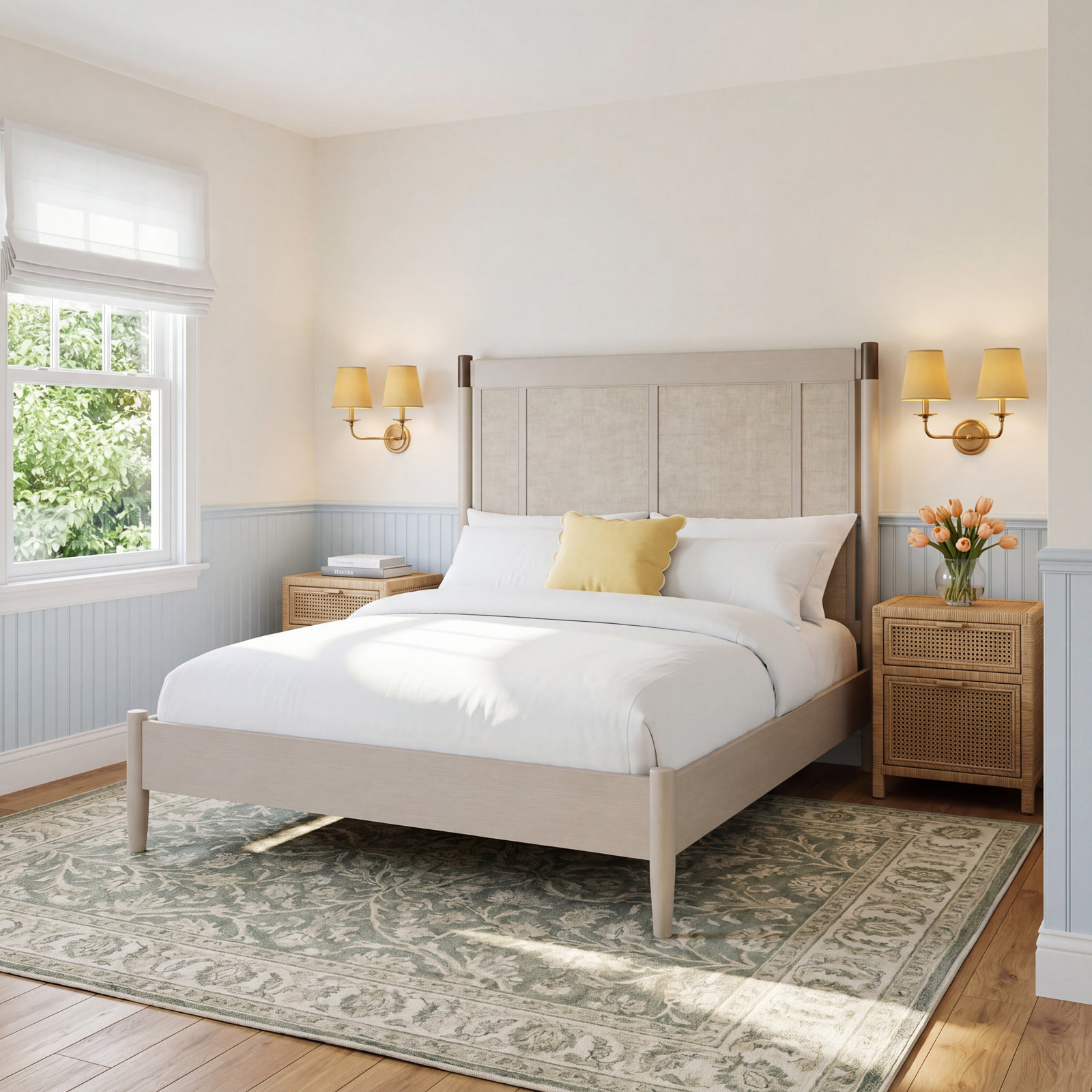 Shannen Woven Bed, Queen