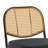 Upholstered Swivel Counter Stool With Rattan Backrest-106484830-106484829