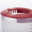 Tasse à mesurer polyvalente avec pichet anti-éclaboussures Westmark, 47 onces (rouge)-58718118