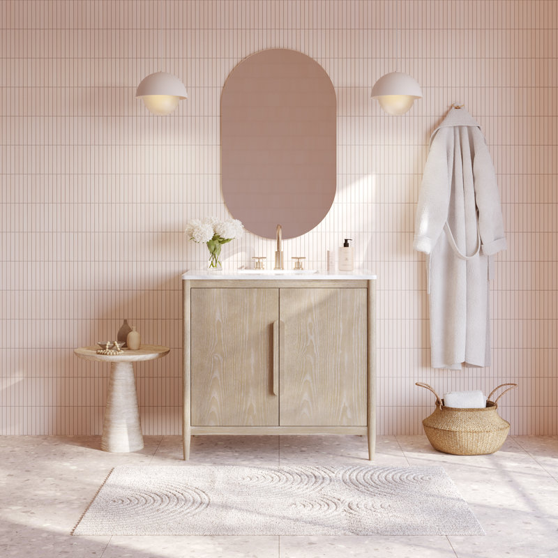 Alsup 36" Single Vanity With Quartz Countertop