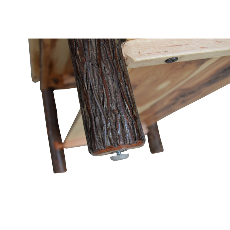 Adriah Solid Wood Coffee Table, Rustic